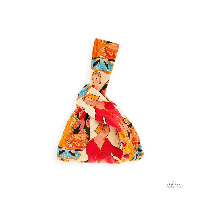 ‘NYONYA PORTRAIT’ KNOT BAG