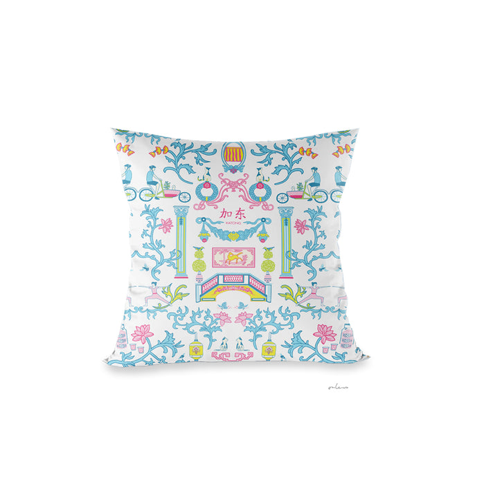 'OUR PERANAKAN TOWN' Cushion Cover