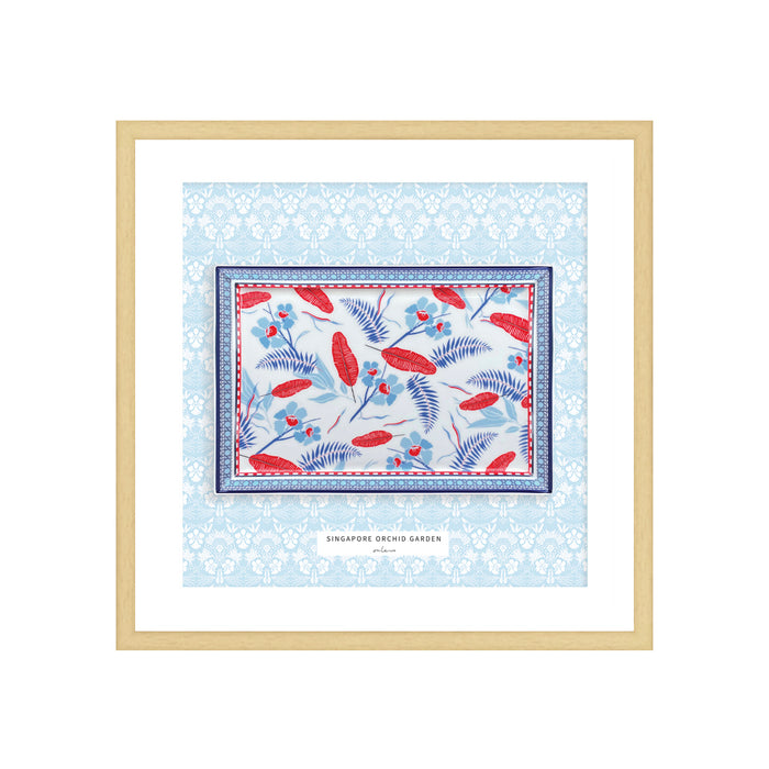 「シンガポールオーキッドガーデンプレート」