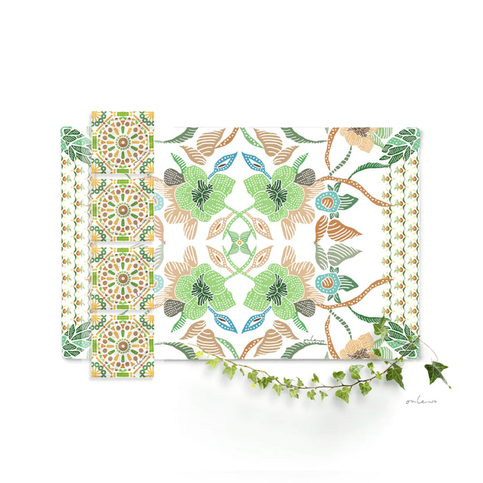 ‘SINGAPORE STORIES' Placemats & Coasters Gift Set