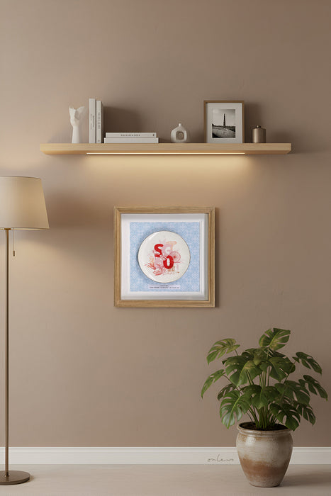 「シンガポールオーキッドガーデンプレート」