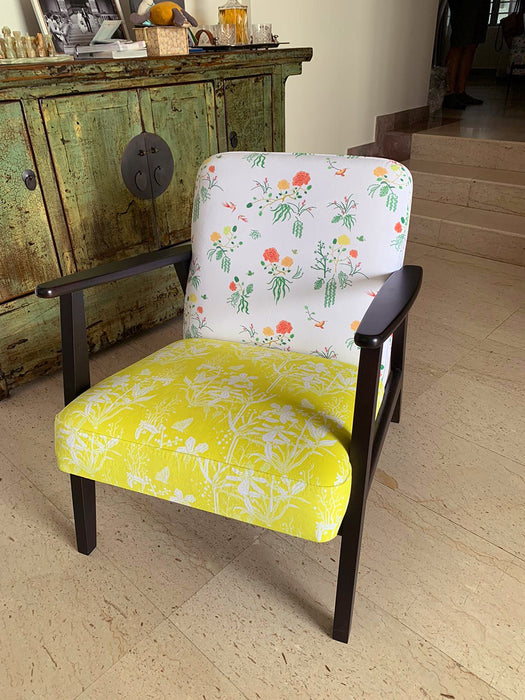 'MILLION GREENS' Velvet Upholstery Fabric