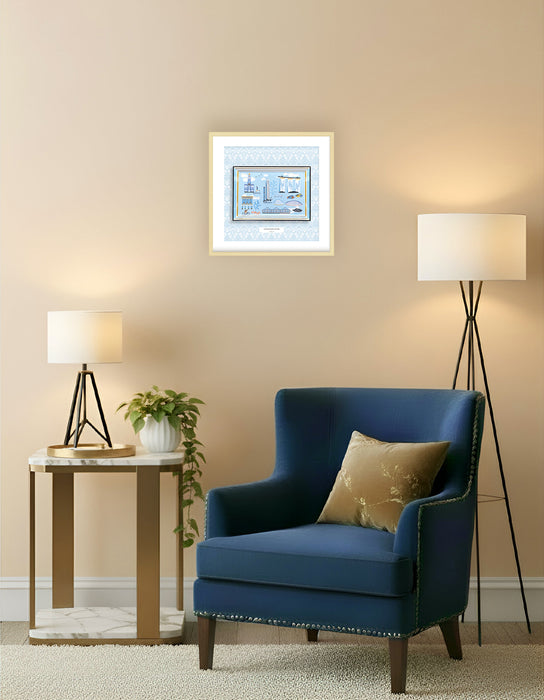 「シンガポールオーキッドガーデンプレート」