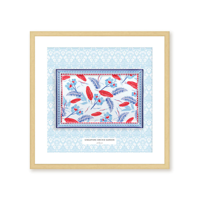 「シンガポールオーキッドガーデンプレート」
