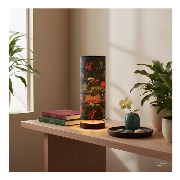 「庭の都市」テーブルランプ