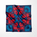 Onlewo 'Singapore Orchid' 100% silk pocket square — modern rendition of Vanda Miss Joaquim, Singapore's national flower, Singapore-designed gift for men
