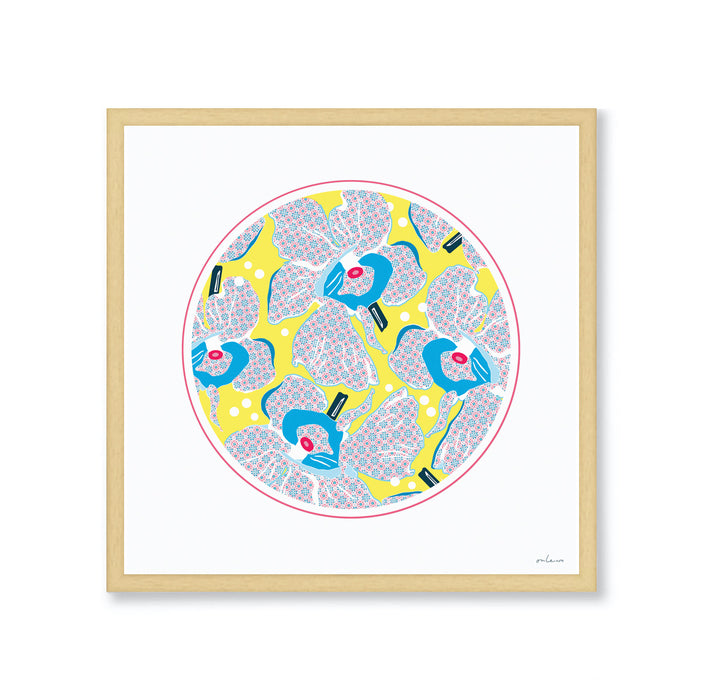 「Peranakan Orchid」プリント