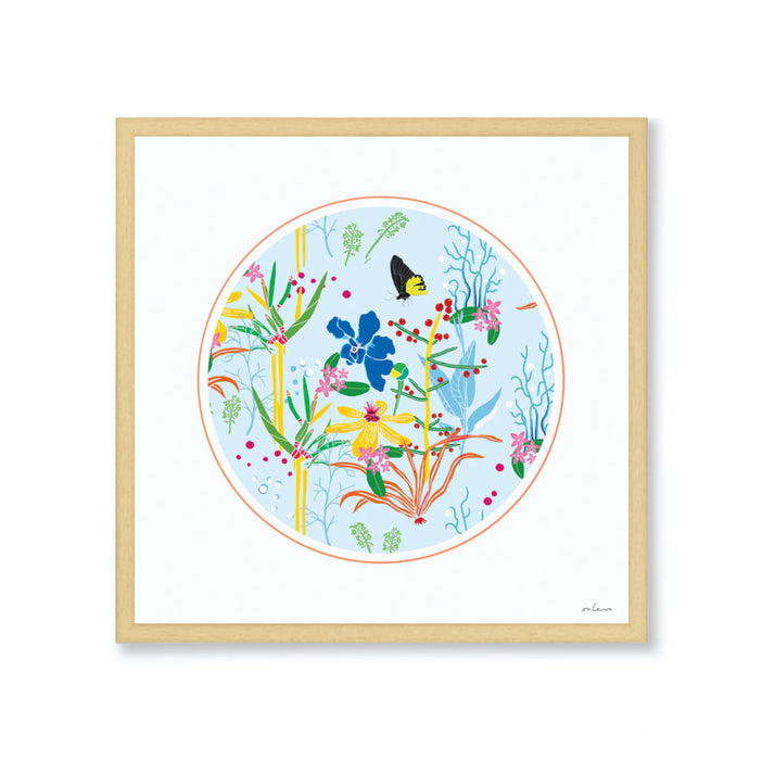 「まばゆいシンガポール」プリント