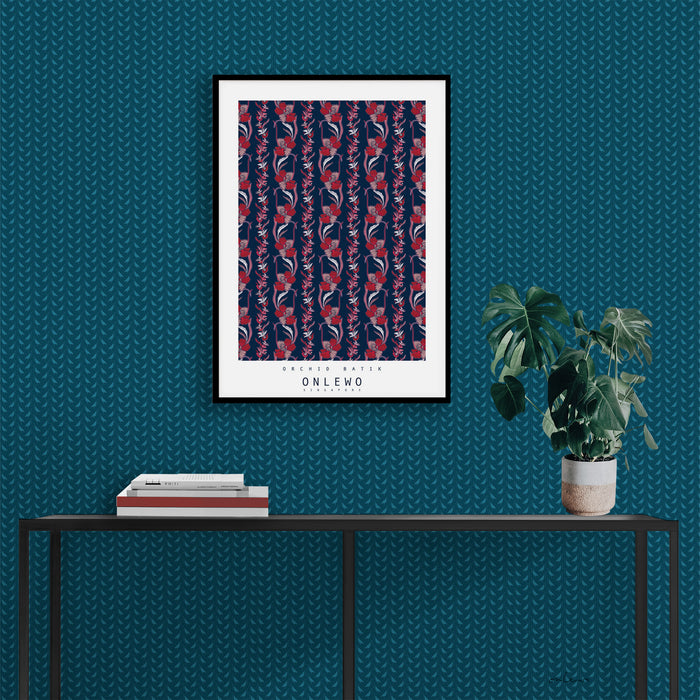 「Orchid Batik」ポスター