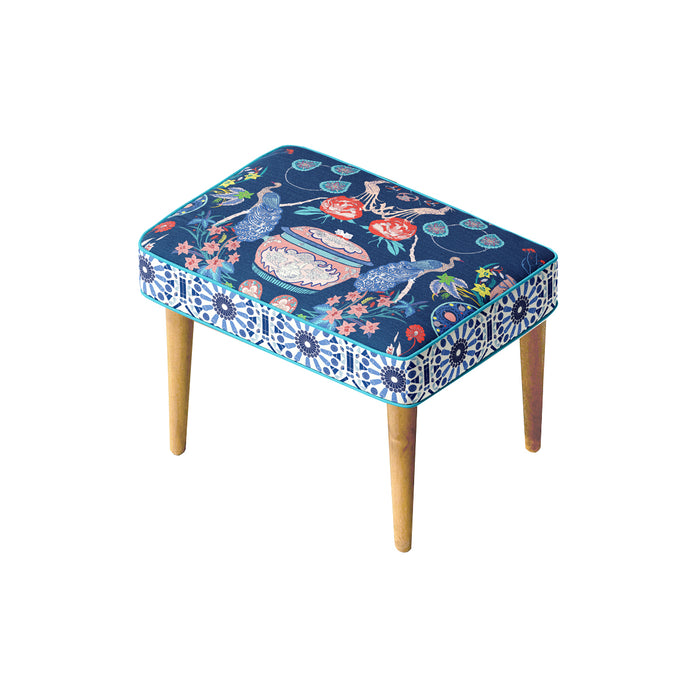 'PERANAKAN STORY' Velvet Upholstery Fabric