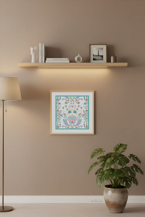 ‘PERANAKAN STORY’ Framed Print