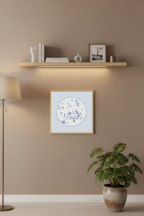 ‘PERANAKAN BLISS’ Framed Print