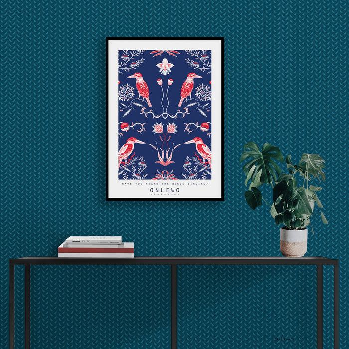 「鳥が歌うのを聞いたことがありますか？」ポスター