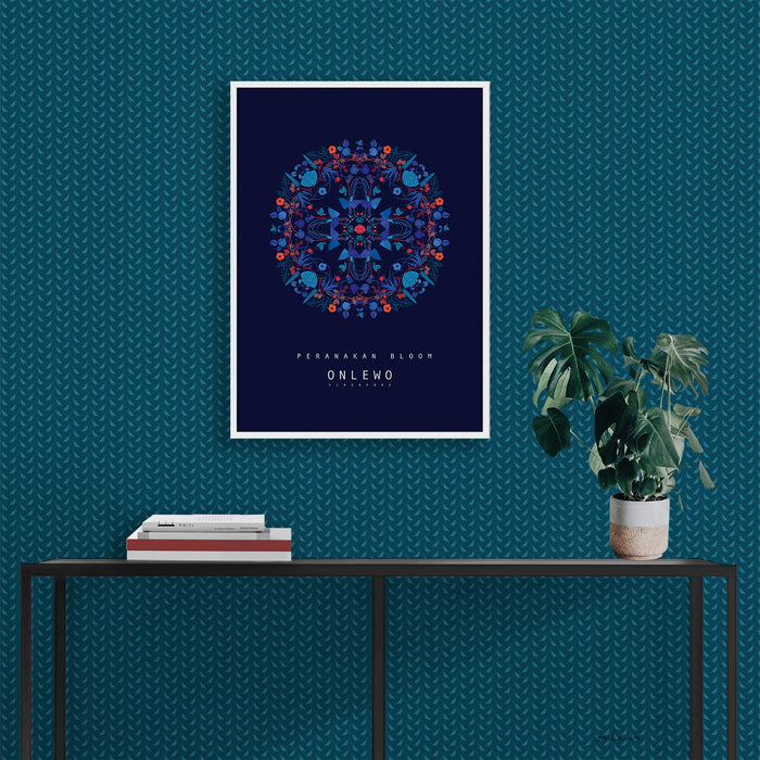 ‘PERANAKAN BLOOM’ Poster