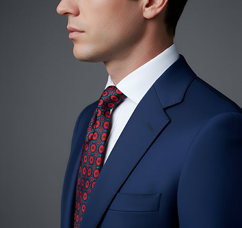 ‘KUEH TILE’ Silk Tie