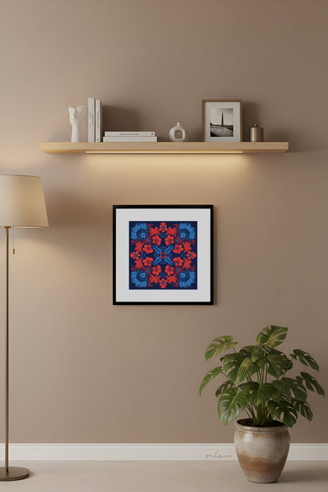 ‘SINGAPORE ORCHID’ Framed Print