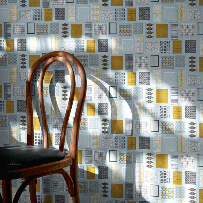 'VINTAGE GRILLES' Wallpaper