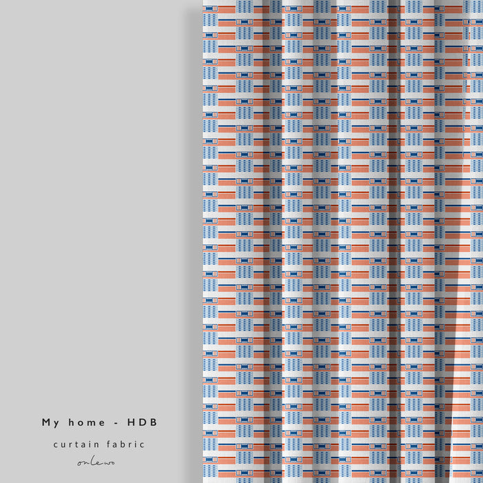 「私の家 -  HDBフラット」コースター