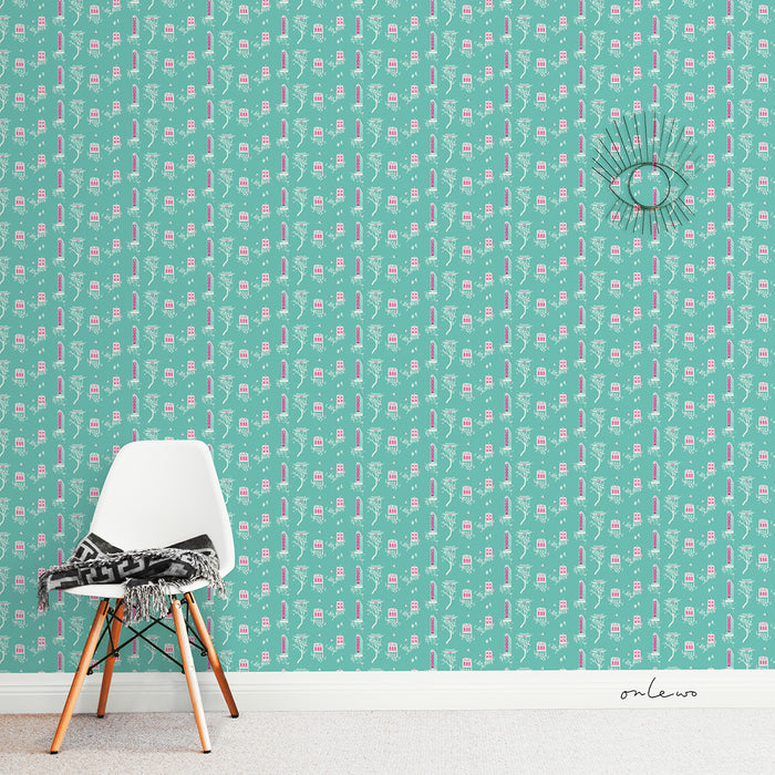 'CHINATOWN STREET ARCHITECTURE' Wallpaper